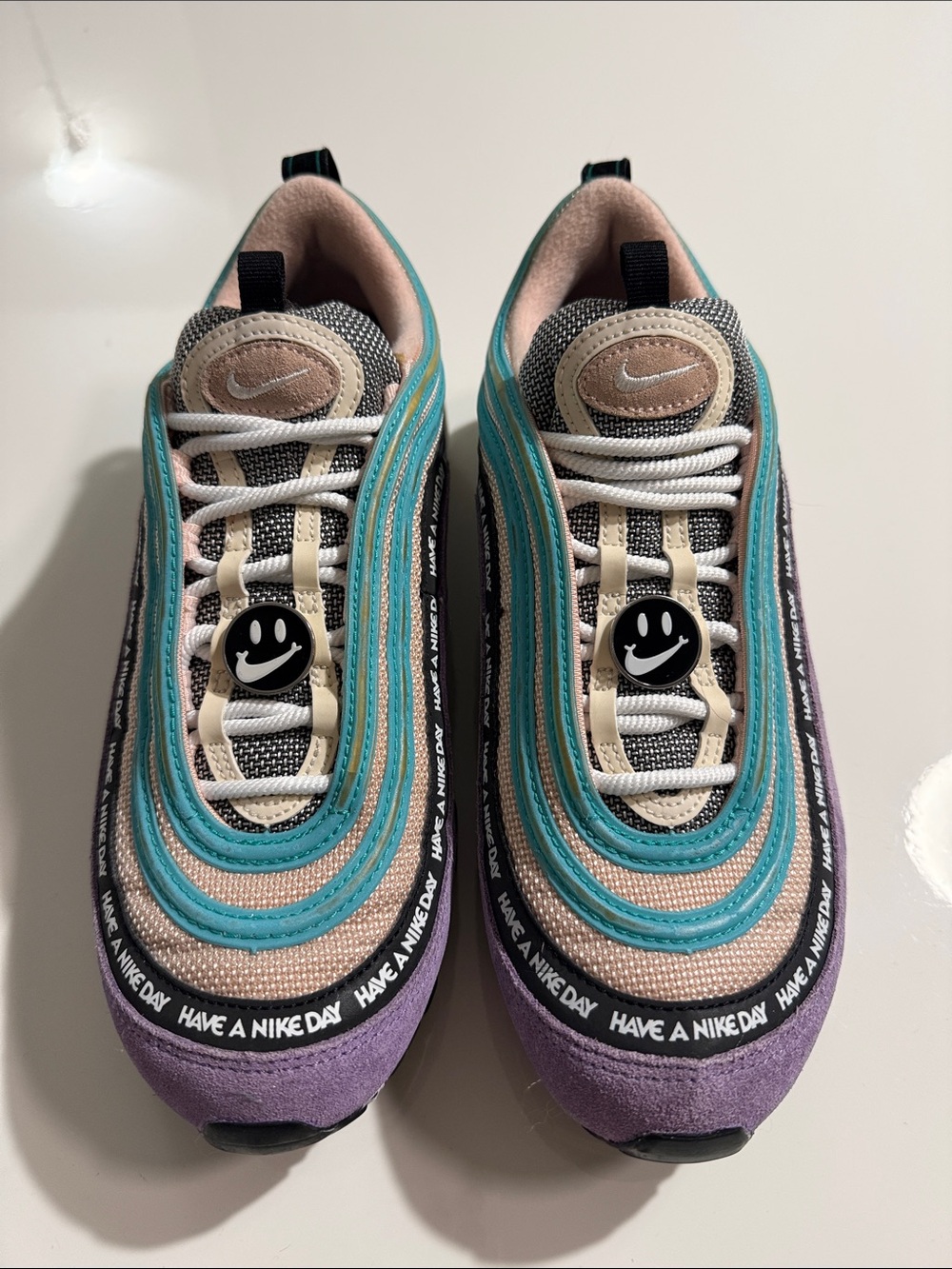 Nike Air Max 97 ND "Have A Nike Day" Purple White Black Sz 8